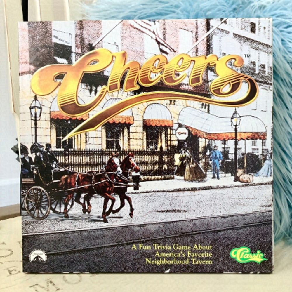 Cheers,‎ Board Game, Vintage 1992, 90s Cheers TV Show, Very Nice Condition